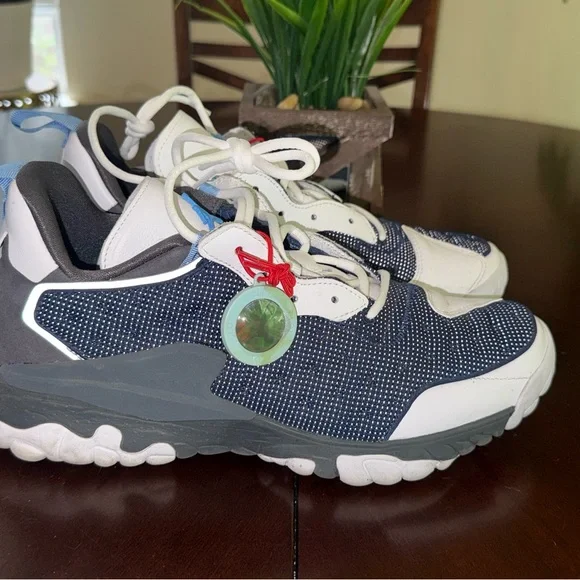 Jordan’s Jumpman Blue and White Sneakers - Picture 3 of 8